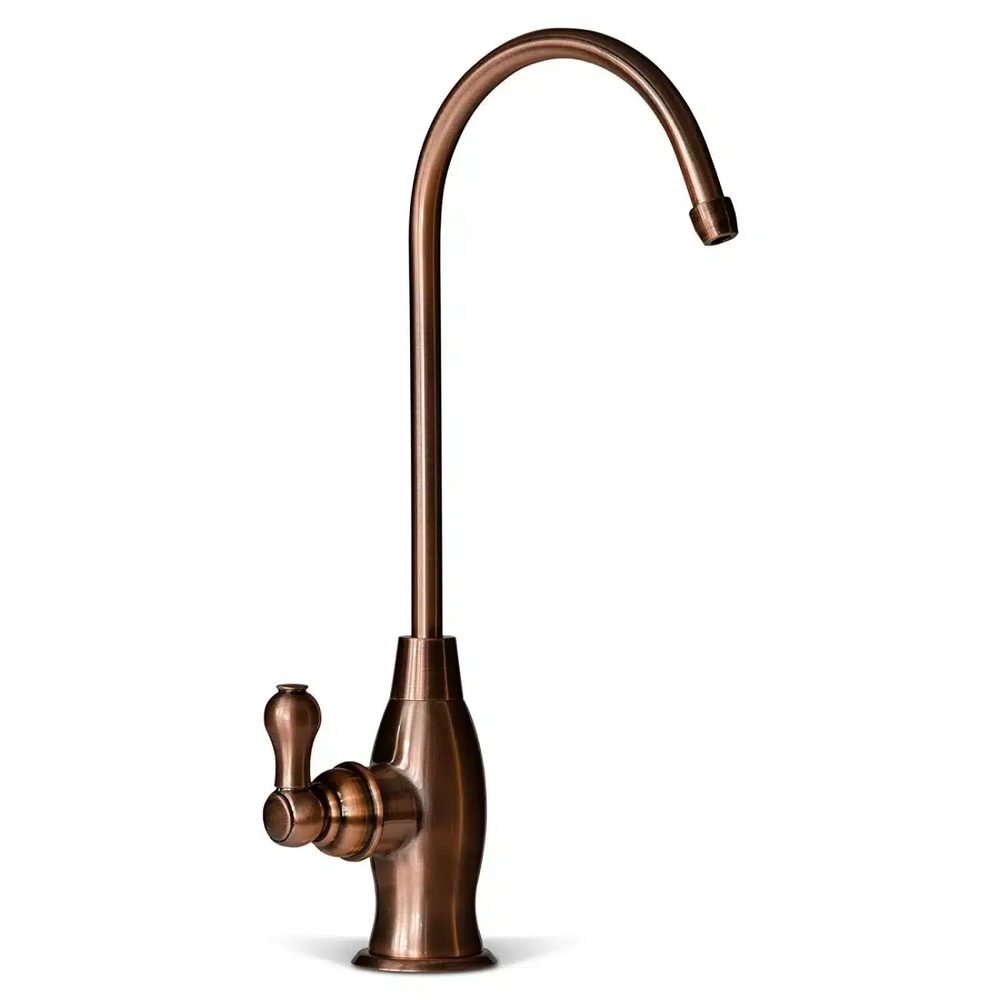 Antique copper traditional reverse osmosis drinking water faucet