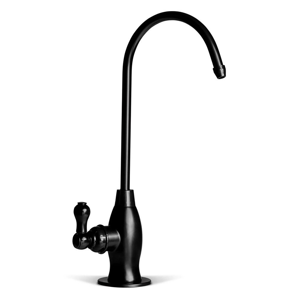 Oil rubbed bronze black traditional reverse osmosis drinking water faucet